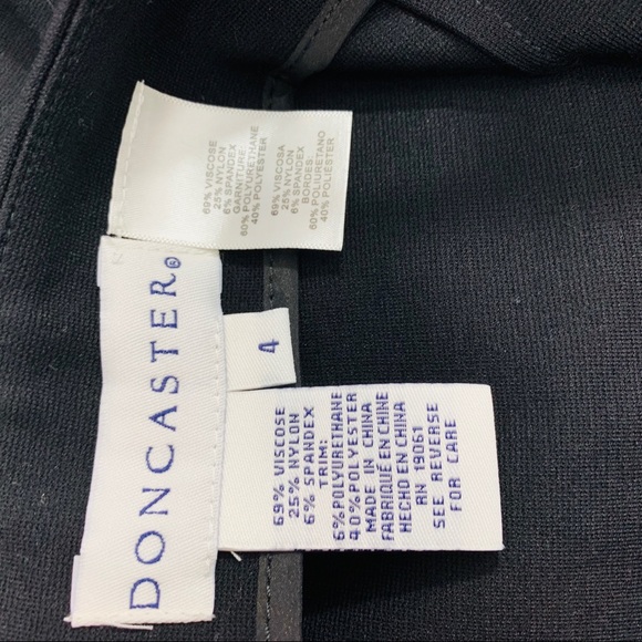 Don Caster / Black Pencil Skirt - Picture 6 of 7